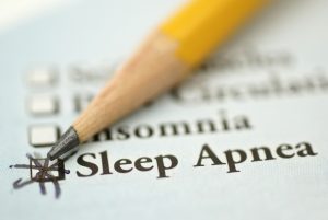 sleep apnea medical record chart
