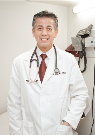 Dr. Marc Bowen white jacket